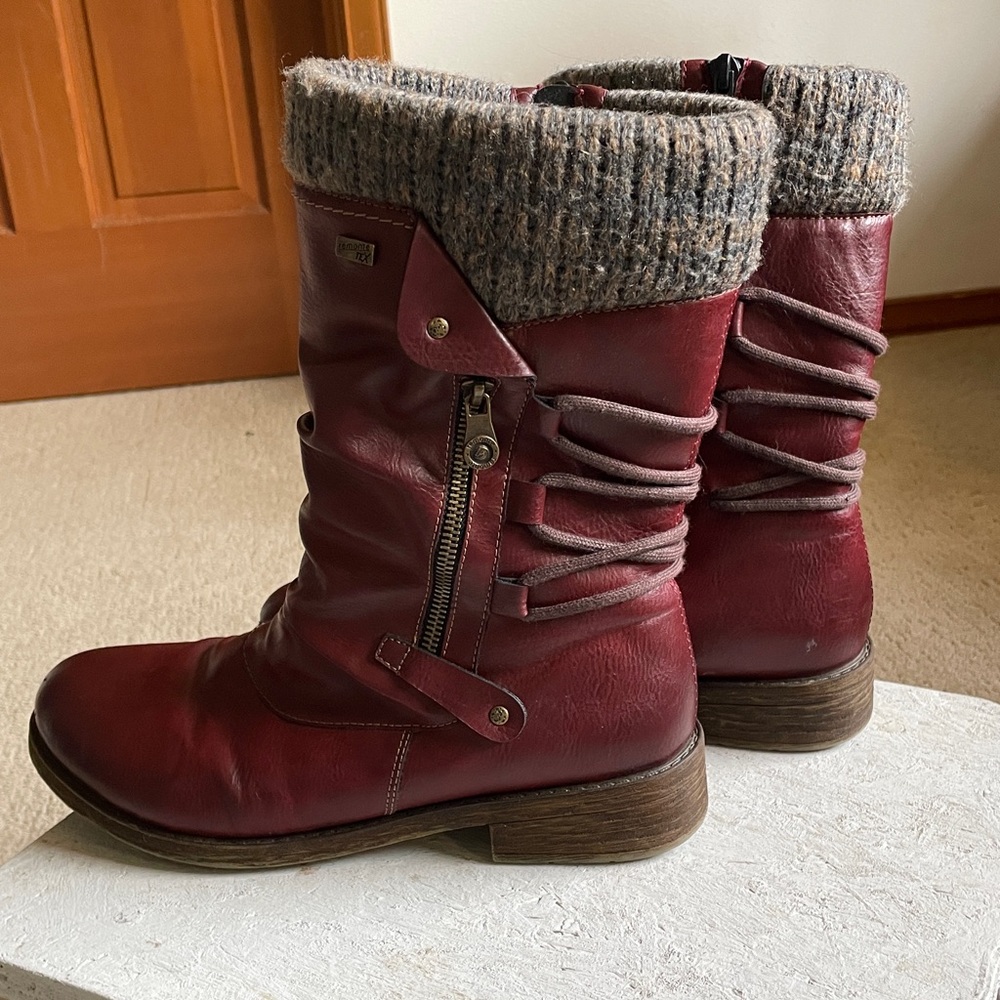 Remonte D8070-35 mid calf boots - Picture 3 of 10